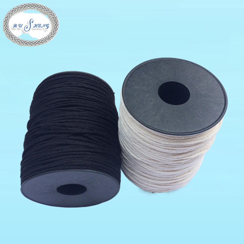 macrame cotton rope reel packing