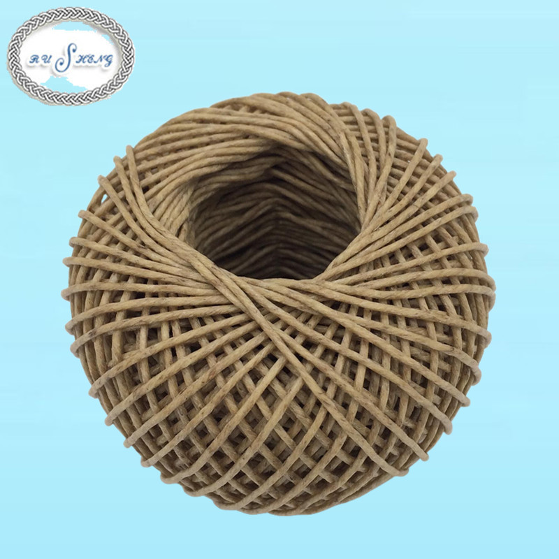 Hemp Wick Roll Natural Beeswax Coating Ignition Hemp wick