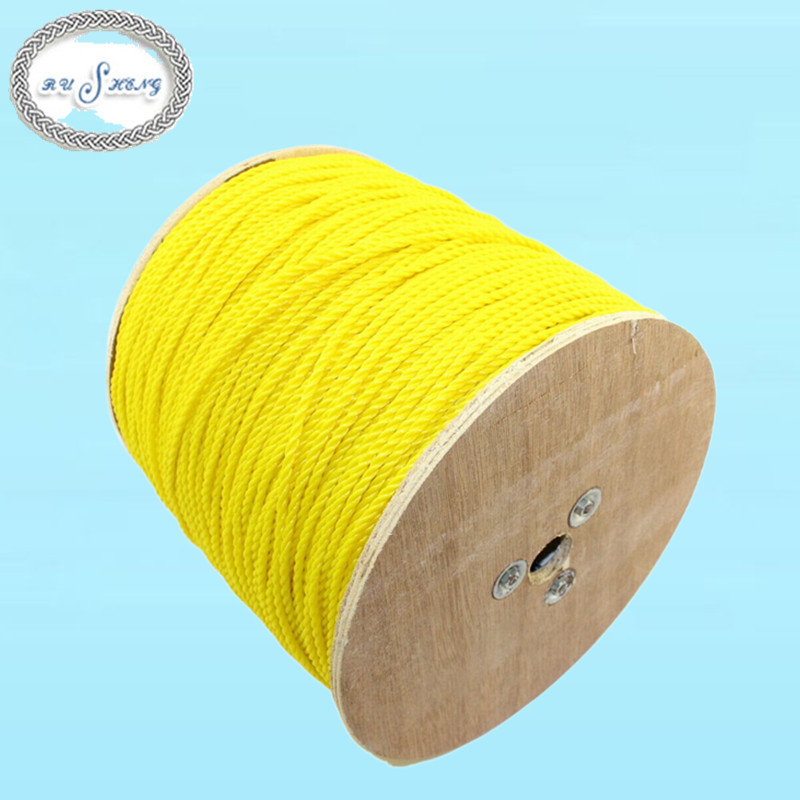 PE rope nylon rope in wooden reel packing