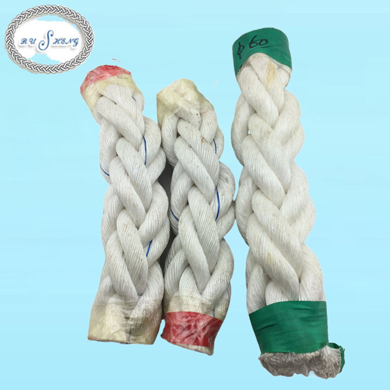 8 strands polypropylene danline type rope, pp mooring rope