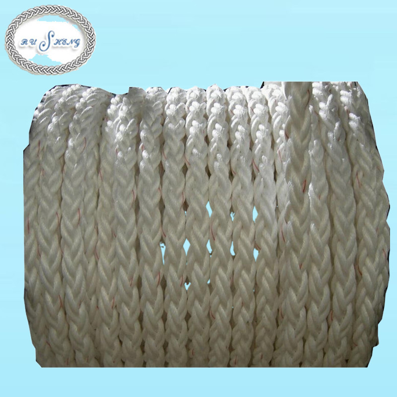 polypropylene mulifiament mooring rope,8 Strand Braided Polypropylene Mooring Haswer Rope